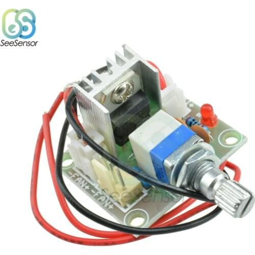 LM317 DC Linear Converter Down Voltage Regulator Board Speed Control Module DC 3.25-15V To DC1.25V-13V