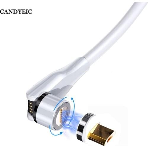 CANDYEIC Magnetic Cables For Samsung Galaxy J2 Core phone charger micro usb Cable