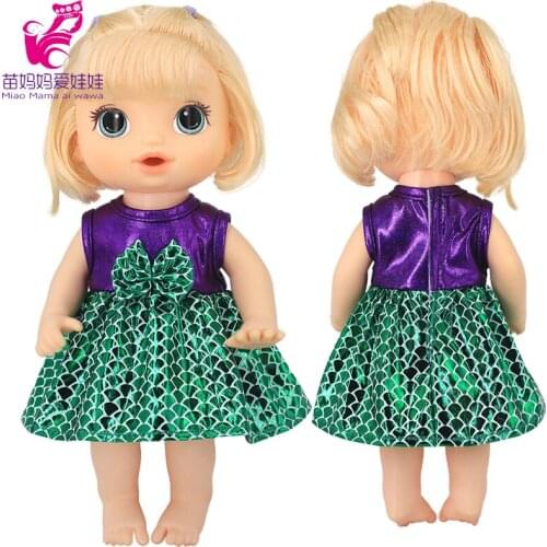 Mini Toys Doll Clothes 12 Inch 30CM Silica Rubber Rawling Doll Accessories Skirts Swimsuits Girls Gift