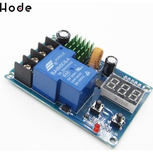 XH-M604 Battery Charger Control Module DC 6-60V Storage Lithium Battery Charging Control IC Switch Protection Board LED Display