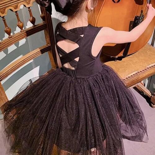 Toddler Baby Girls Clothes Fashion Cross Bandage Mesh Dress Kids Summer Sleevless Dress Casual Dress Girls Vacation Dress
