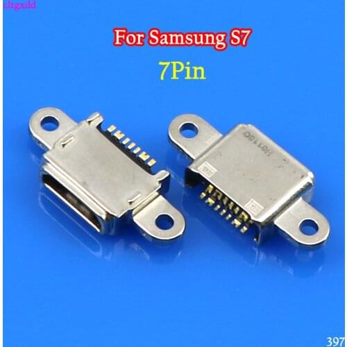 Original For Samsung Galaxy S7 G9300 G930F S7 Edge G9350 G935F 7pin micro mini USB jack charging port connector socket repair