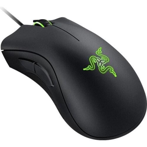 Original Razer DeathAdder Essential Wired Gaming Mouse Mice 6400DPI Optical Sensor 5 Independently Buttons For Laptop PC Gamer