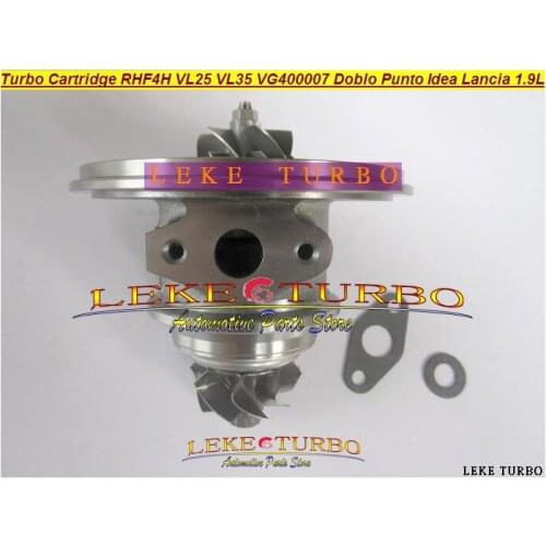 Free Ship Turbo Cartridge CHRA RHF4H VL25 VF400007 VL35 71783881 55223446 For FIAT Doblo Punto 2Lancia Musa 1.9L JTD Multijet 8V