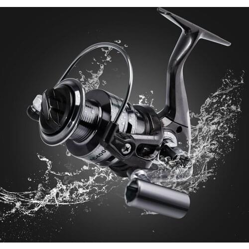 WALK FISH Spinning Reel 12 Ball Bearing Metal Spool Fishing Reel Fishing Wheels Coil Carp Fishing Tackle Accessories
