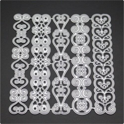YINISE 1700 Laces Scrapbook Metal Cutting Dies For Scrapbooking Stencils DIY Album Cards Decoration Embossing Folder Die Cuts