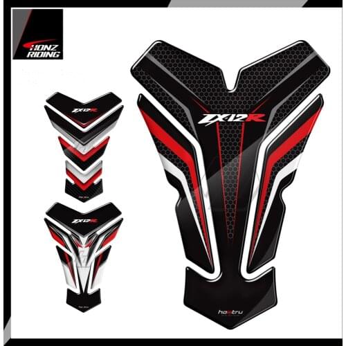 For Kawasaki Ninja ZX12R ZX-12R Decal 3D Motorcycle Tank Pad Protector