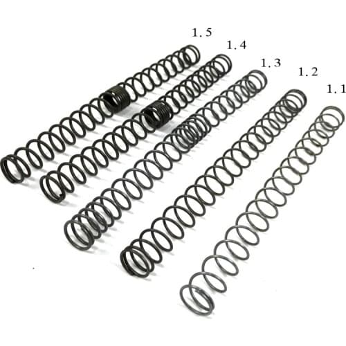 1.1/1.2/1.3/1.4/1.5mm Spring for Jin Ming J8/9 M4 MKM2 Scar M4A1 Gel Balll Water Gu n Replacement Spring Toy Accessories