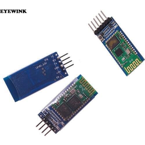 1pcs HC05 HC-05/HC-06 JY-MCU anti-reverse, integrated Bluetooth serial pass-through module, HC-05 HC-06 master-slave 6pin/4pin