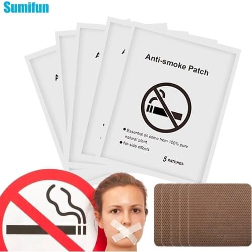 20pcs/4bags Anti-smoke Stop Smoking Patch Cessation Stickers Quit Smoking Balm Not Cigarettes Plaster Smoker Health Therapy