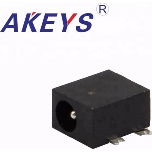 20PCS DC-033 DC power jack 4 pins Outer diameter 3.9mm female audio jack with 2 fixed feet