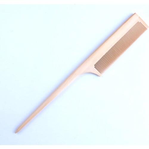 2021 wood Natural Wood Combs Makeup Salon Barber Beard Hairdresser brush