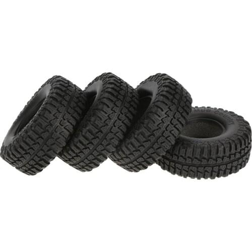 4Pcs Austar 1.9" 100mm 1/10 Scale Tires for 1/10 RC4WD D90 Axial SCX10 RC Rock Crawler