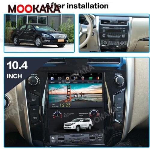 For Nissan Teana Altima 2012 - 2017 Car Multimedia Player Android Px6 Tesla Screen Stereo Audio Radio Autoradio GPS Head Unit