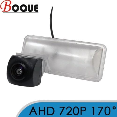 BOQUE 170 Degree 1280x720P HD AHD Car Vehicle Rear View Reverse Camera for Subaru WRX STi Sedan Wagon Forester XV VX Hatchback