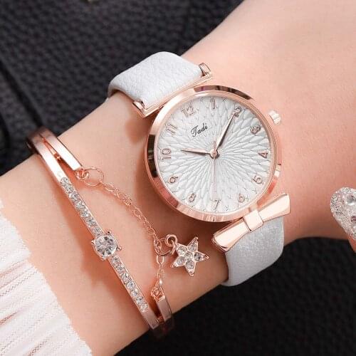 Watch For Women Bracelet Femme Luxury Leather Strap Ladies Quartz Wrist Watches For Women Bracelet Fashion Watches Montre Femme