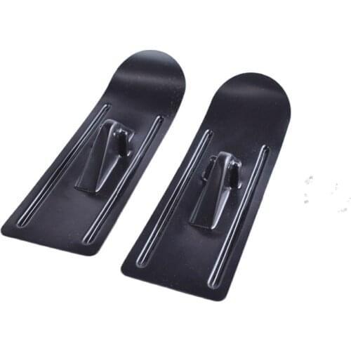 RC snow skis black for RC car and plane