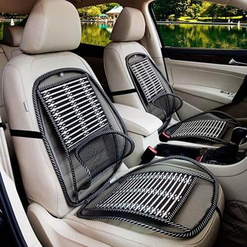 Summer Breathable Ventilation Waist Massage Pad Car Seat Cushion Cooling Mat siege auto enfant Automobiles Seat Covers