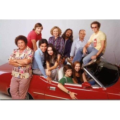 F033 That 70s Show TV Series Show Silk Cloth Poster Art Bedroom Decoration