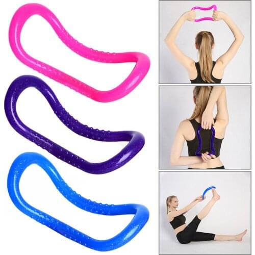 Yoga Circle Pilates Ring Multi-function Equipment for Exercise Home Women Fitness Fascia Massage Workout Exercise Tool