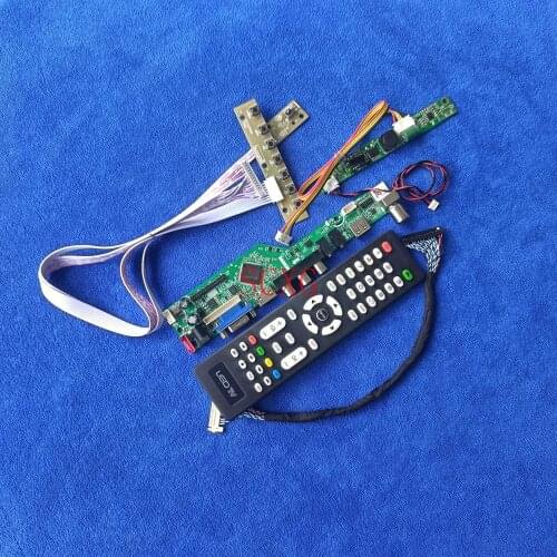 KIT Analog LED 30Pin-LVDS Monitor controller board AV VGA USB HDMI-compatible For T215HVN01.0/T215HVN01.1/T215HVN01.2 1920*1080