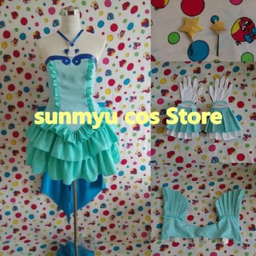 Mermaid Melody Pichi Pichi Pitch Hosho Hanon FULLSET Cosplay Costume,Custom Size Customize Halloween