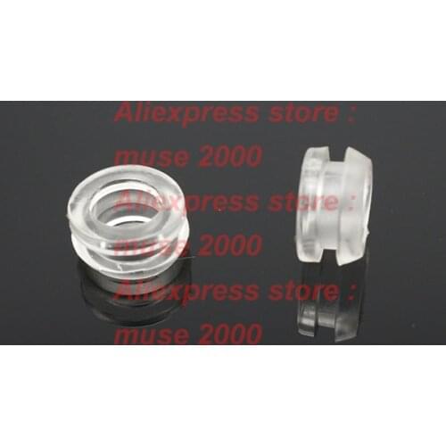 0422 wire grommet 8mm inner dia hole white Clear board double side LED lighting toy DIY coil protector metal outlet case plate