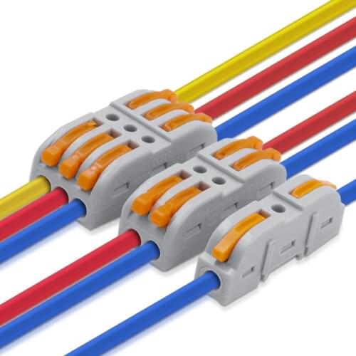 Push-on Type Quick Connection Terminal Power Soft and Hard Wire and Wire Butt Joint Various Styles of Parallel Wiring Terminals