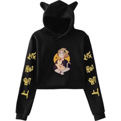 2021 New Denki Kaminari Cat Hoodie Sweatshirts Internet Movie Print Women Autumn Winter Sweatshirts Tops Pullover Clothes