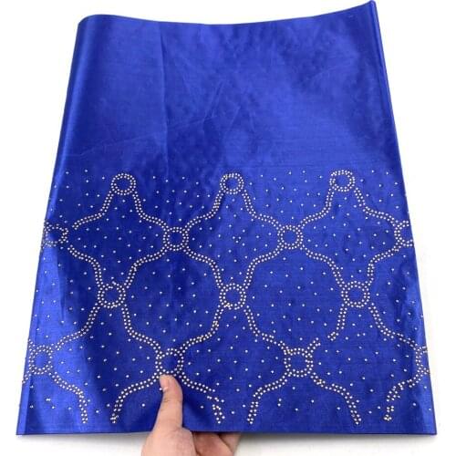 New designs coral african sego headtie nigeria gele sego with lots of stones high quality headTie wrapper 089 2pcs/Bag