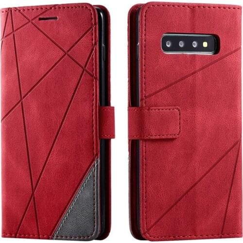 New Style Flip Magnetic Leather Case Cover For Samsung Galaxy S10 Lite S9 S8 Plus S20 Ultra S7 Edge J8 J6 2018 J7 J5 J3 2017 A51