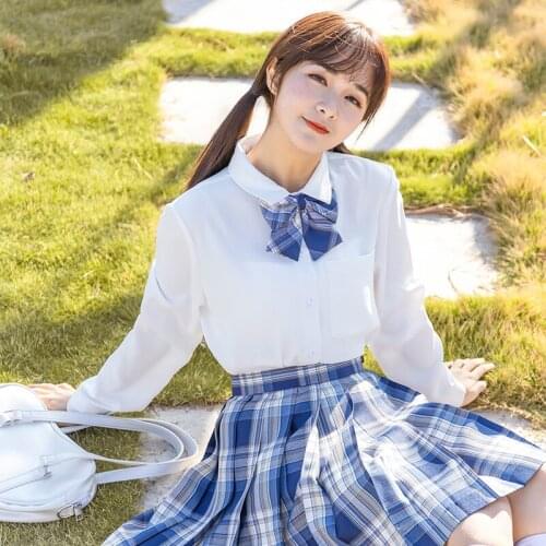 O make baa jk spot with uniform genuine plaid skirt pleated skirt college students skirts wind in spring and summer
