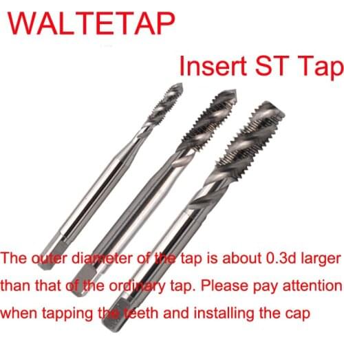 HSSE Insert Spiral Fluted tap ST UNC UNF 2-56 4-40 6-32 8-32 10-24 10-32 1/4-20 28 5/16- 18 24 3/8- 16 24 Screw Thread Taps