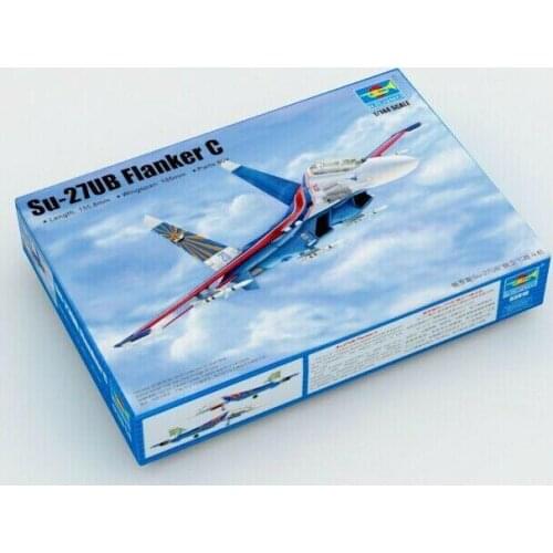 Trumpeter 03916 1/144 Russian Su-27UB Flanker C model kit
