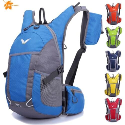 Waterproof and lightweight outdoor backpack sports travel bag 30L men and women mountaineering cycling bag water bag custom LOGO