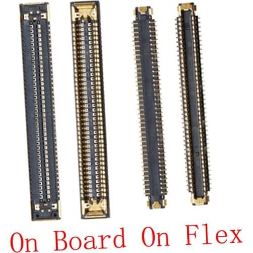 2Pcs USB Charger Charging Dock Port FPC Connector For Samsung Galaxy A72 A725 A725DS A725F A82 A826 A826F Plug On Board 78Pin