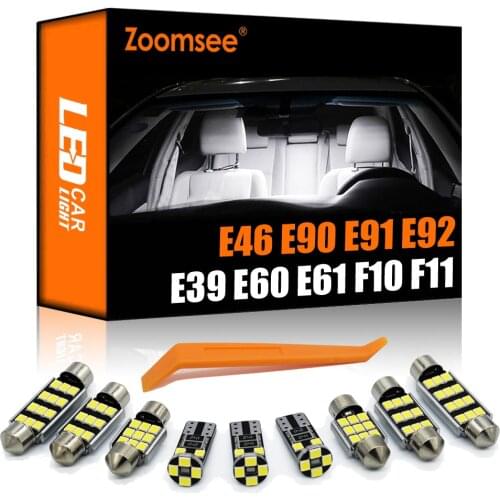 Zoomsee Canbus LED Bulb Interior Light For BMW 1 3 5 7 Series E87 E81 F20 E46 E90 E91 E92 E93 E39 E60 E61 F10 F11 E38 E65 E66