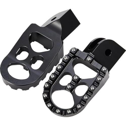 CNC Billet Wide Foot Pegs Pedals For BMW R1200GS LC ADV F750GS F850GS Footpegs R 1200 GS Adventure Black