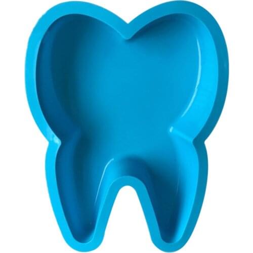 DIY Big Tooth Shape Baking Mould Of Silica Gel Cake Suitable For Making Cake Bread And Chocolate Jelly Craft Moulds