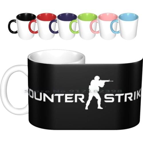 Csgo Ceramic Mugs Coffee Cups Milk Tea Mug Csgo Counter Strike Counterstrike Games Pc Master Race Call Duty Guns Warfare Knife
