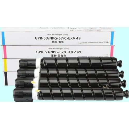 NPG67 NPG-67 GPR53 GPR-53 EXV-49 copier toner cartridge for IR ADV C3330 C3325 C3320 C3320L