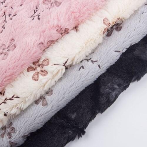 Plush cut strip clothing crafts shoes fabric faux fur fabric 160*90cm/pcs