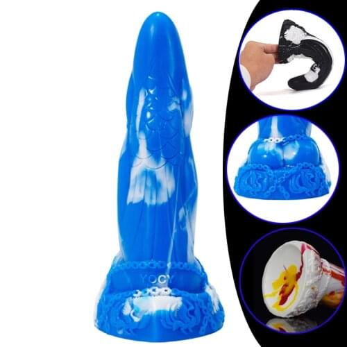 Super Cool Pattern Anal Dildo Sex Toys Butt Plug Anal Toys Strap On Suction Cup Huge Realistic Dildos G-spot Large Butt Plug New