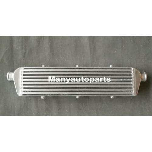 FOR FRONT MOUNT UNIVERSAL TURBO INTERCOOLER 550MM x 136MM x 65MM 2.2" in/outlet