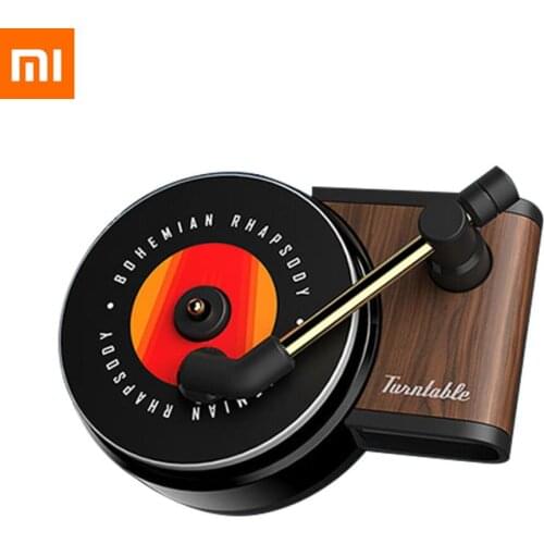 New Youpin Sothing TITA Turntable Phonograph Car Fragrance Car Air Freshener with 3pcs Replace Aromatherapy Tablets gift