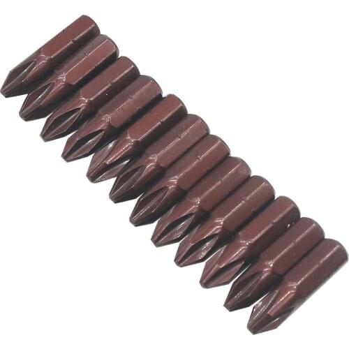 12pcs S2 Steel 1/4 inch Shank Magnetic Torx Screwdriver Bit Set PH0 PH1 PH2 PH3 Cross Electric Bits Home Hand Power Tools