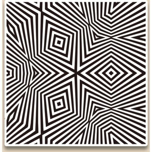 20Pcs14*14CM Diamond Maze Transparent Clear Stamp Silicone Stamp/Seal DIY Scrapbooking/Photo Album Stamp Sheets Bulk Deals