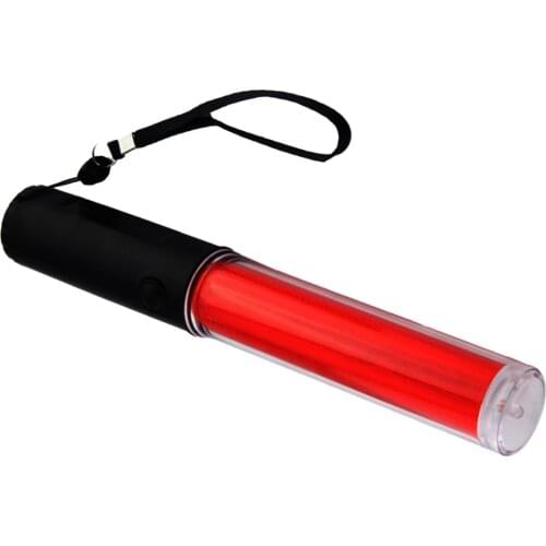 26cm LED Traffic Safety Baton Light Wand Traffic Control Signs Lights