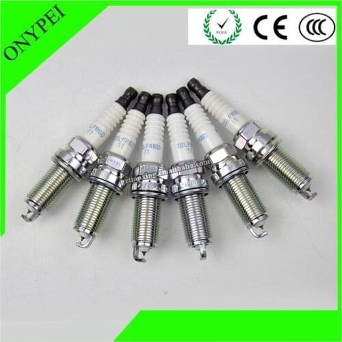 6x DILFR6D11 6176 Dual Iridium Spark Plug For TOYOTA CAMRY Highlander REIZ prado CROWN LAND CRUISER GS350 DILFR6D-11 DILFR6D 11