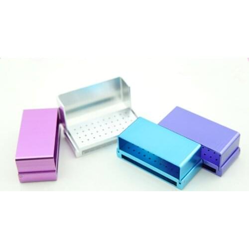 Free shipping 4 PCS*40holes Autoclavable High Speed Dental Burs Holder Dental Bur Block